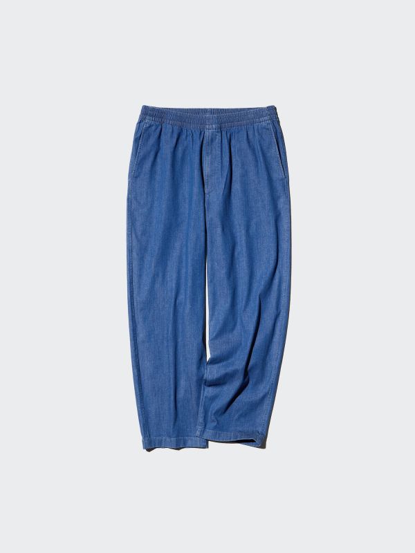 Stretch Easy Ankle Pants | Denim