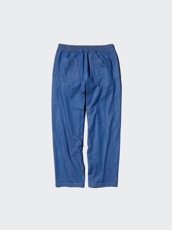 Stretch Easy Ankle Pants | Denim