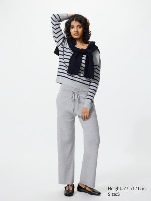 Washable Ribbed Knit Pants