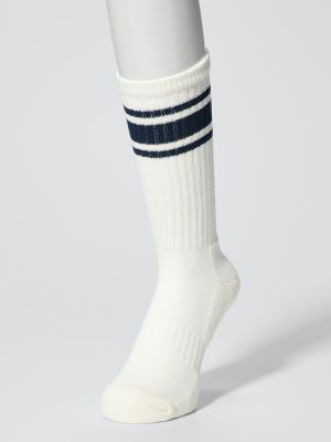 Striped Pile Socks