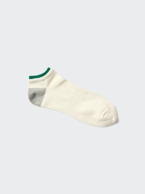 Color Block Ribbed Short Socks