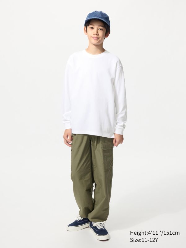 AIRism Cotton T-Shirt | Long Sleeve