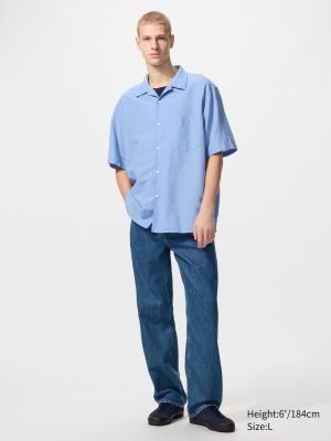 Cotton Linen Shirt | Short Sleeve