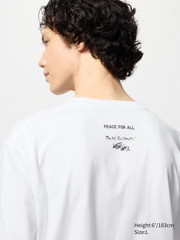 PEACE FOR ALL Graphic T-Shirt | Ichiro Suzuki