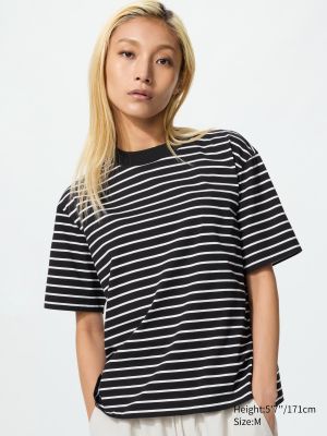 AIRism Cotton T-Shirt | Striped