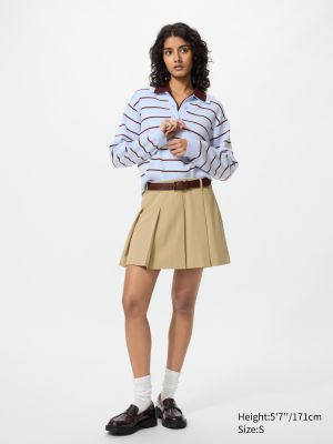 Pleated Skort