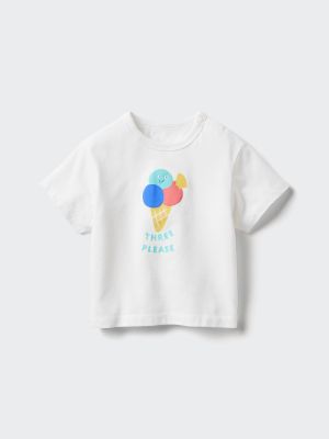 Baby AIRism Cotton T-Shirt | Printed