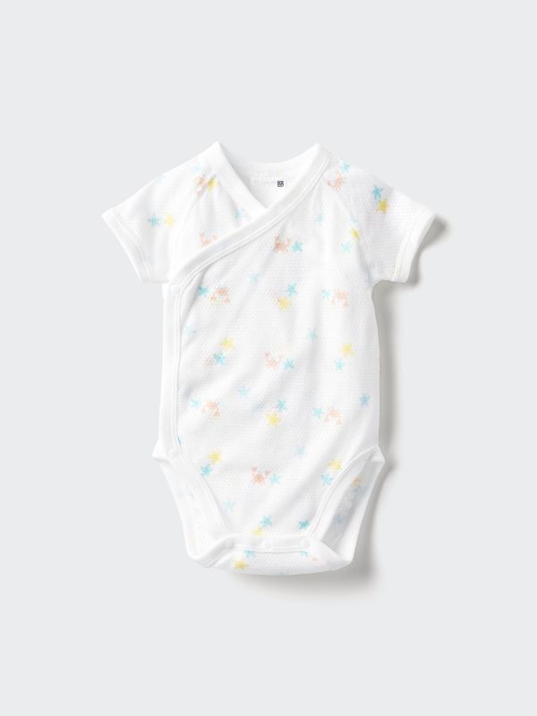 Baby Cotton Mesh Bodysuit | Printed