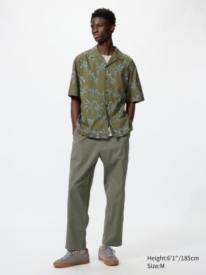 Open Collar Shirt | Short Sleeve | Printed