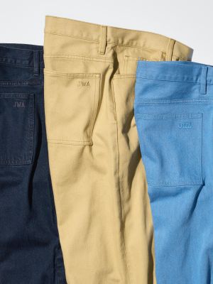 Wide Straight Color Jeans