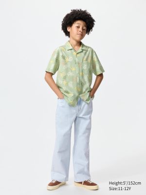 Open Collar Shirt | Short Sleeve | Print