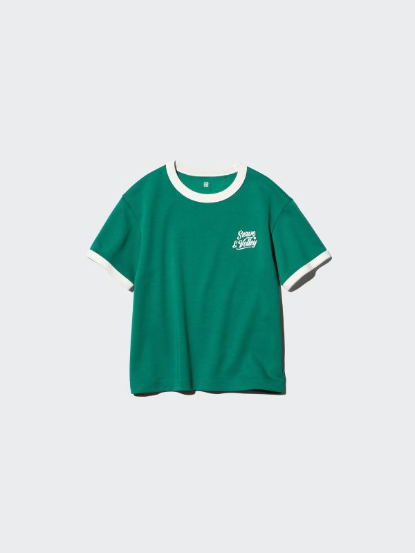 AIRism Cotton Graphic T-Shirt