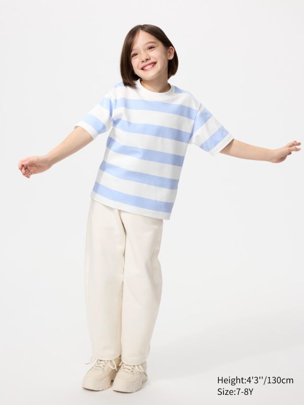 AIRism Cotton Striped T-Shirt