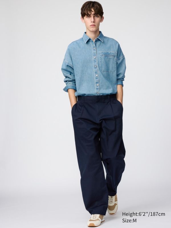 Denim Relaxed Shirt Jacket