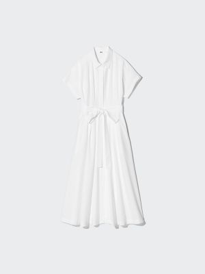 Seersucker Shirt Dress