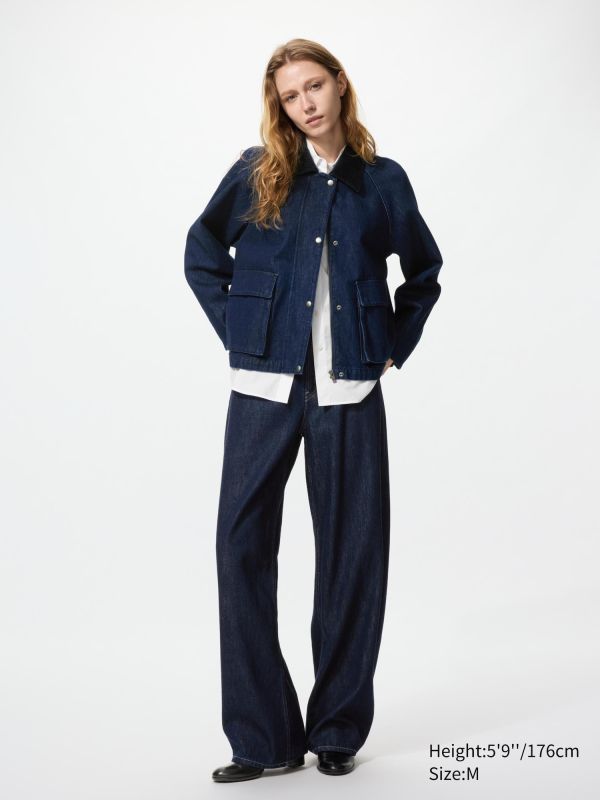 Barn Short Jacket | Denim