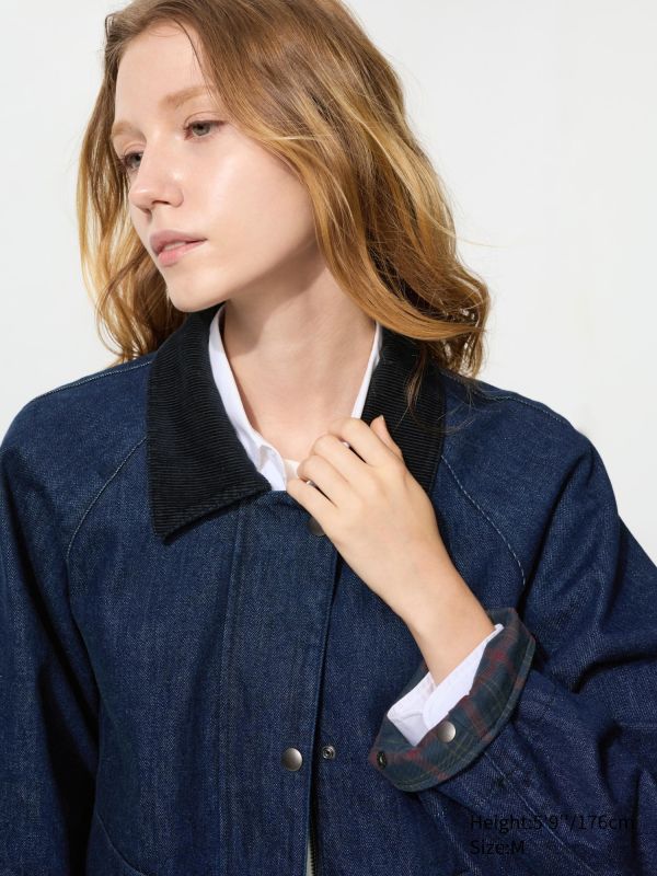 Barn Short Jacket | Denim