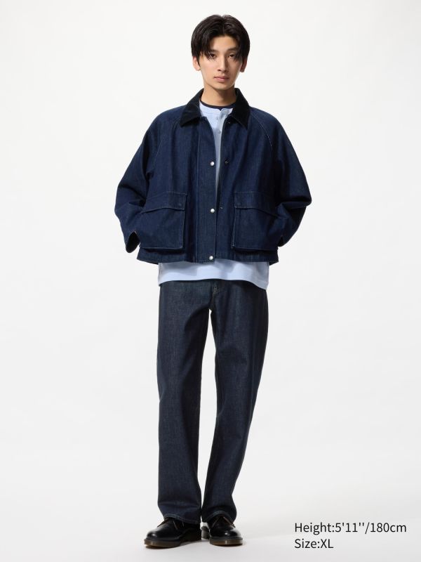 Barn Short Jacket | Denim