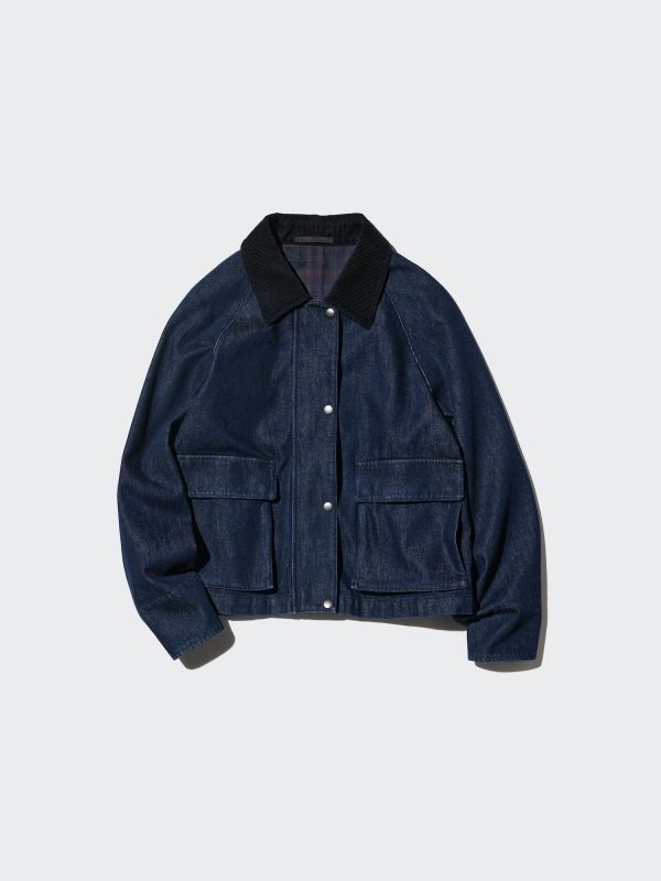 Barn Short Jacket | Denim