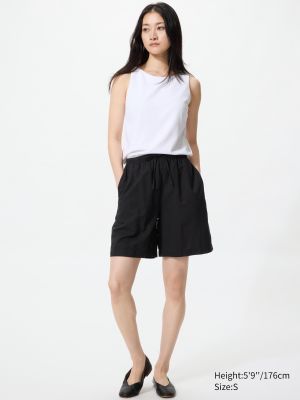 Linen Blend Easy Shorts