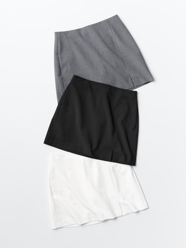 Slit Skort