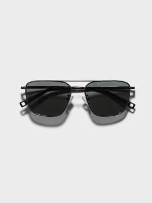 Metal Double Bridge Sunglasses