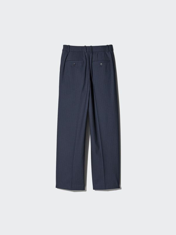 Smart Wide Pants | Striped
