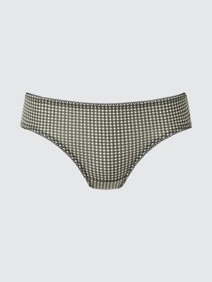Mid-Rise Bikini Briefs | Gingham