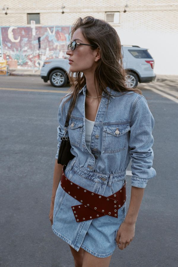 Z1975 SHORT DENIM DRESS