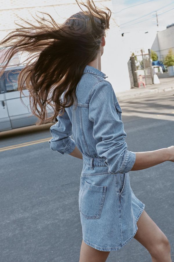Z1975 SHORT DENIM DRESS