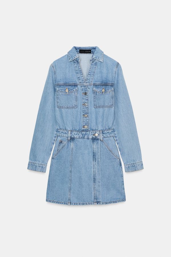 Z1975 SHORT DENIM DRESS
