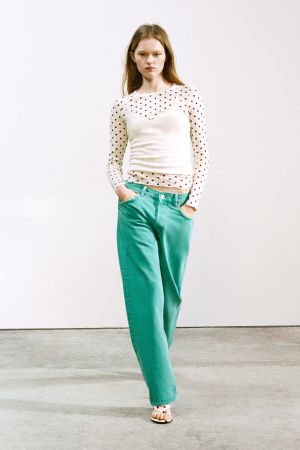 POINTELLE STRAP T-SHIRT