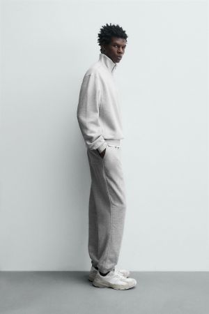 BASIC REGULAR FIT JOGGING PANTS