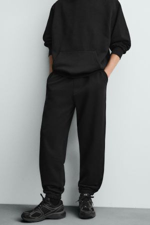 BASIC REGULAR FIT JOGGING PANTS