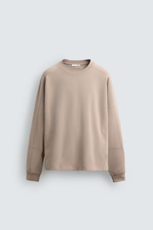 INTERLOCK POCKET SWEATSHIRT
