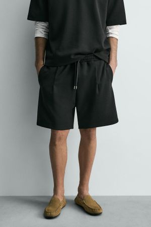 LABEL JOGGER SHORTS