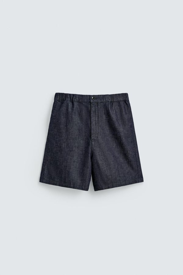 LIGHTWEIGHT DENIM SHORTS