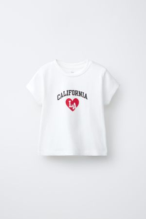 PRINTED TEXT T-SHIRT