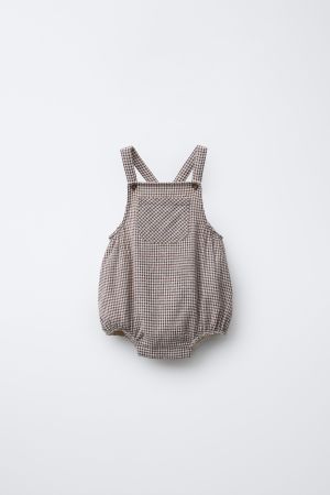 PLAID ROMPER