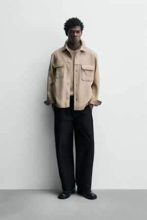 COMFORT TEXTURED OVERSHIRT