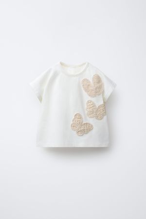 CROCHET BUTTERFLY T-SHIRT
