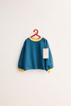 ZARA TIMELESS - CONTRAST STRIPE T-SHIRT