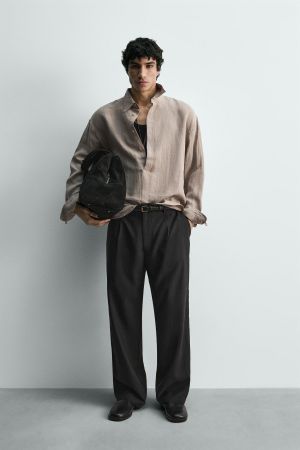 100% LINEN POLO SHIRT