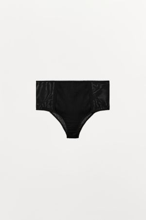 HIGH-WAISTED COMBINED POINTELLE BOTTOMS