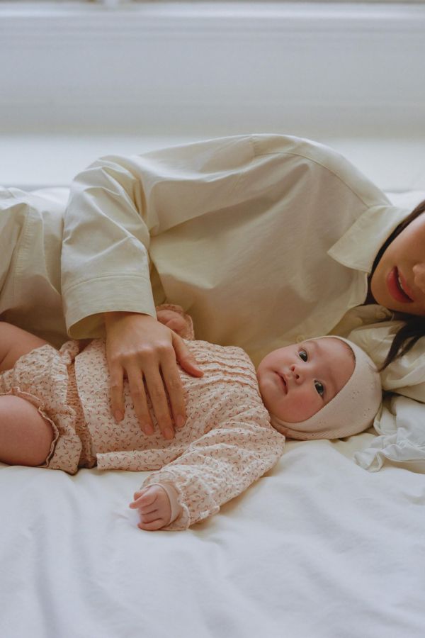 TEXTURED FLORAL BOTTOMS