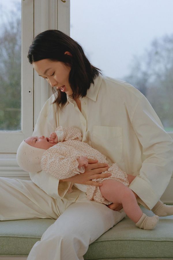 TEXTURED FLORAL BOTTOMS