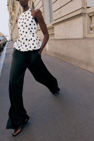 POLKA DOT BALLOON TOP