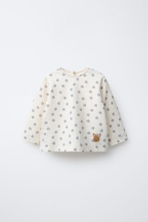 TEXTURED BUNNY T-SHIRT