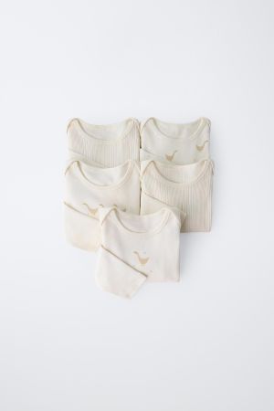 FIVE-PACK OF GEESE BODYSUITS