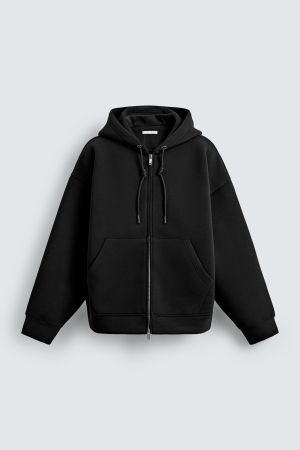 RELAXED FIT TECHNICAL HOODIE